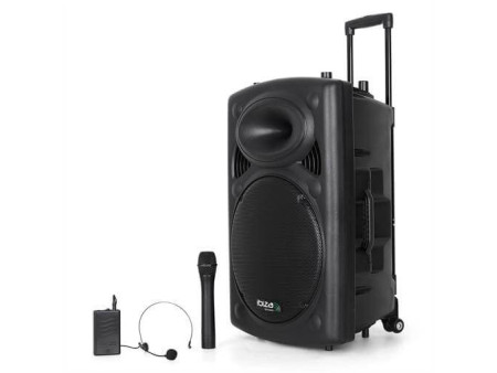 Portable Sound System, PORT15VHF-BT, IBIZA SOUND